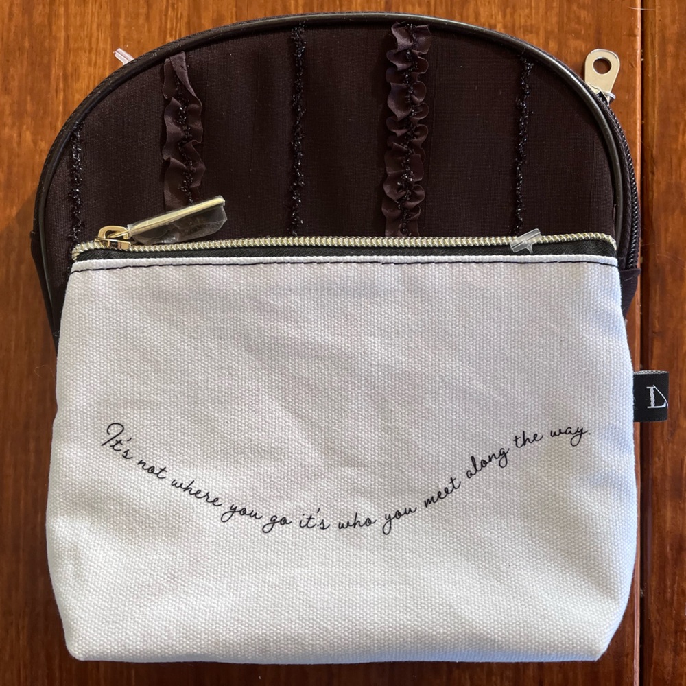 2 Pouches/Make up/Cosmetic Bags